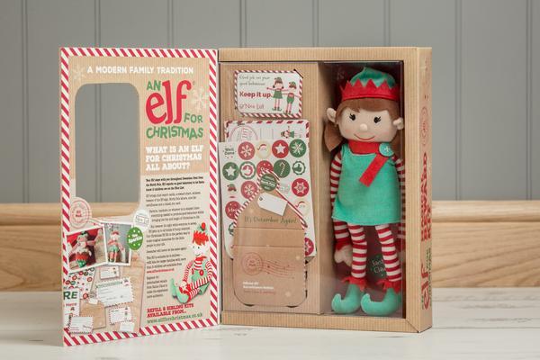 Christmas Girl Elf Toy & Magical Reward Kit