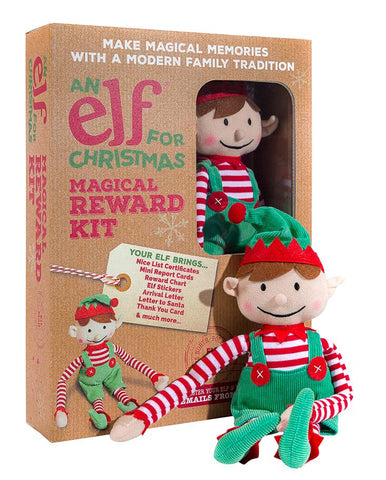 Christmas Boy Elf Toy & Magical Reward Kit