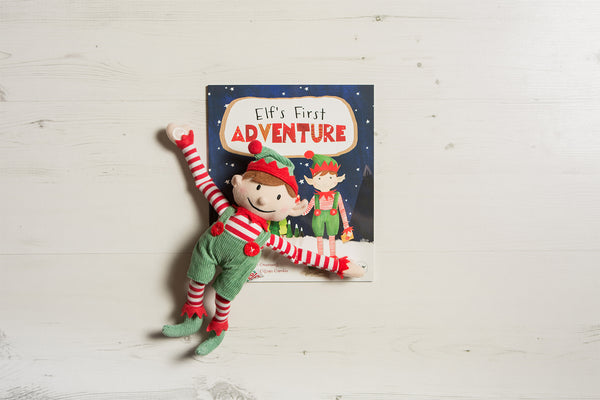 Christmas Elf Toy and Story Book Bundle (Girl or Boy Option)