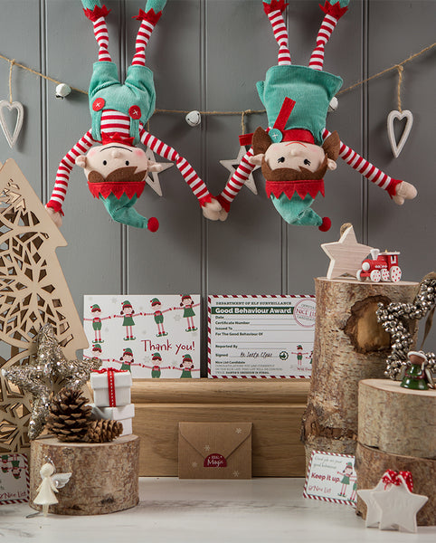 Christmas Elf Toy and Story Book Bundle (Girl or Boy Option)